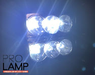 Двухрядные светодиодные фары на диодах Cree, от компании Про-Ламп