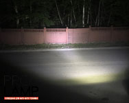 Обзор ультратонкой балки на 36 Ватт, как она светит в ночи