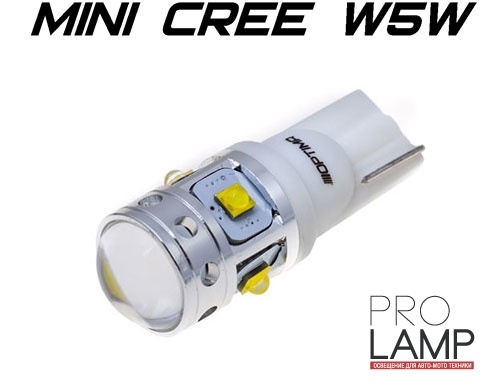 Светодиодные лампы Optima Premium W5W, W16W (T10) MINI 30W 5100K