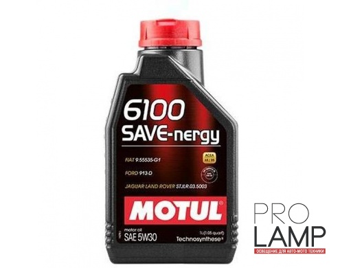 MOTUL 6100 Save-nergy 5W-30 - 1 л.