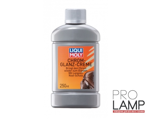 LIQUI MOLY Chrom-Glanz-Creme — Полироль для хромированных поверхностей 0.25 л.