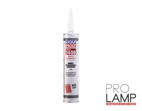 LIQUI MOLY Liquifast 1400 — Полиуретановый клей-герметик для вклейки стекол 0.31 л.