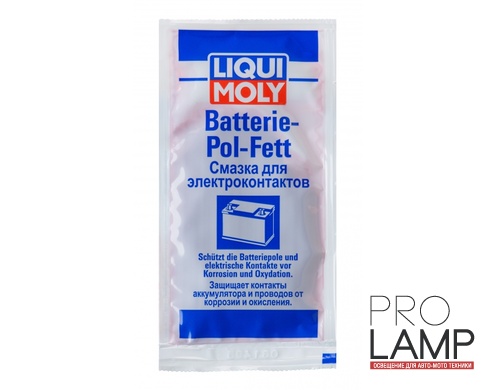 LIQUI MOLY Batterie-Pol-Fett — Смазка для электроконтактов 0.01 л.