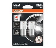 Светодиодные лампы Osram W21/5W RED - 7528DRP-02B
