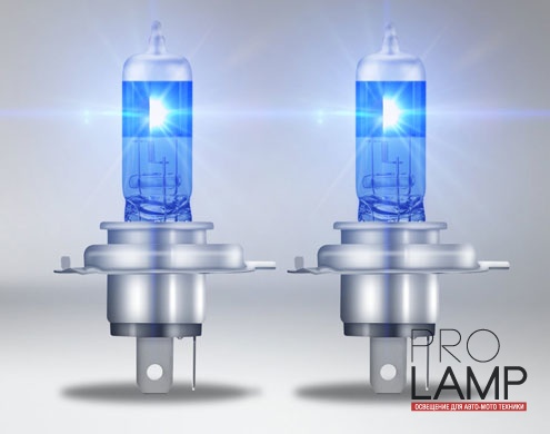 Галогеновые лампы Osram COOL BLUE BOOST H4 - 62193CBB