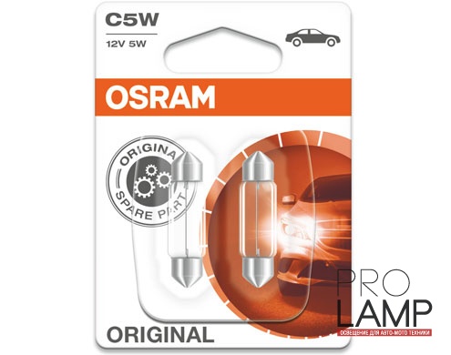 Галогеновые лампы Osram Original Line C5W 36 мм - 6418-02B