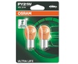 Галогеновые лампы Osram Ultra Life PY21W - 7507ULT-02B